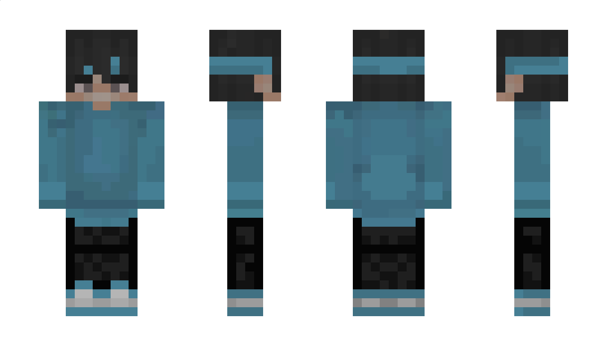 Achtergelaten Minecraft Skin