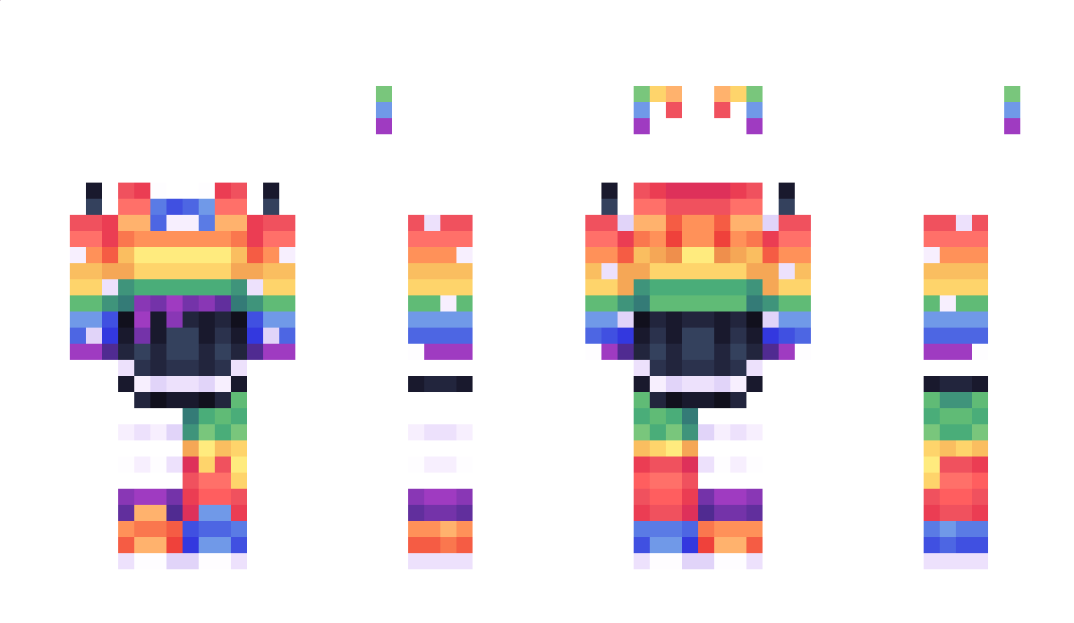 LGBTQI Minecraft Skin