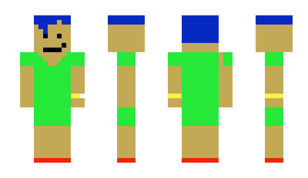 Tykonautti Minecraft Skin