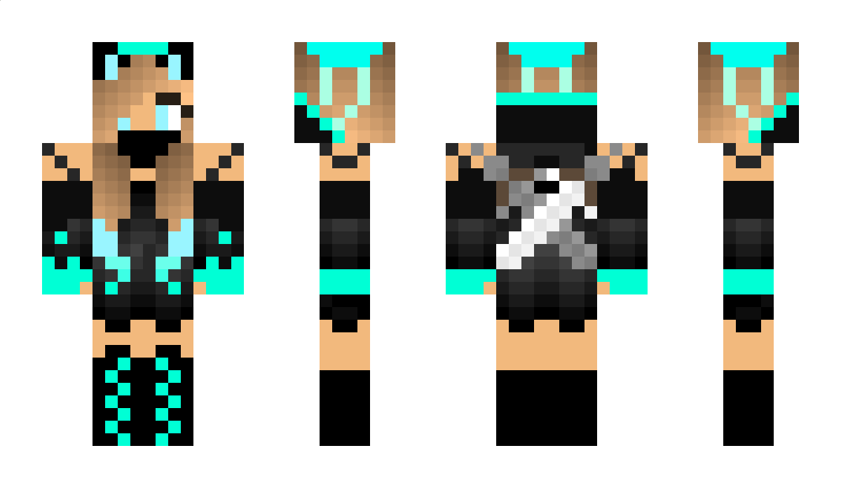 CrystalWolf3203 Minecraft Skin