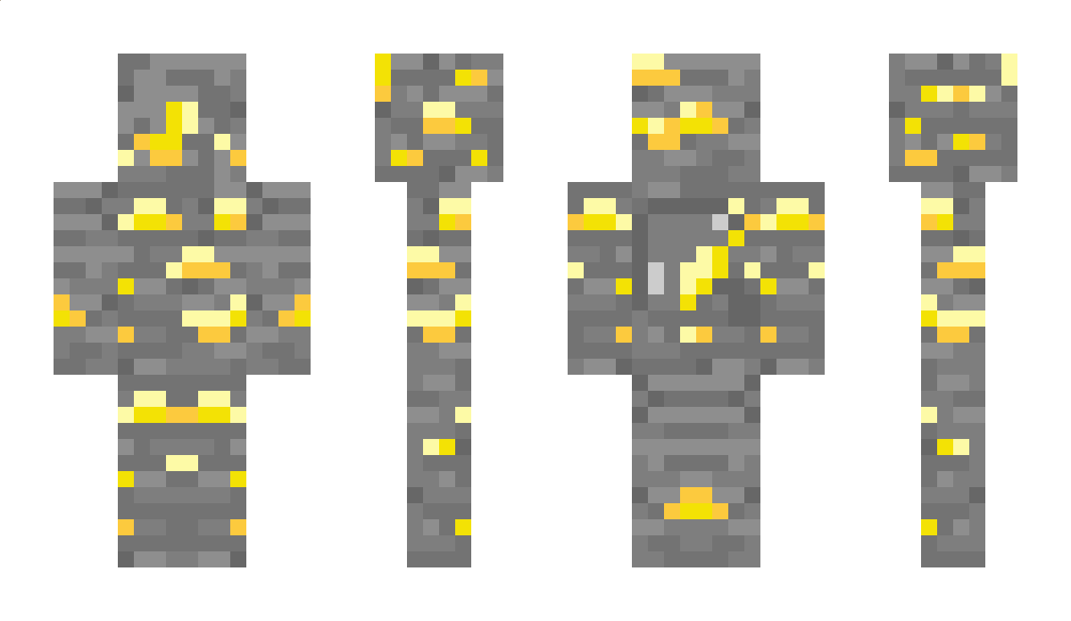 Gold_Ore Minecraft Skin