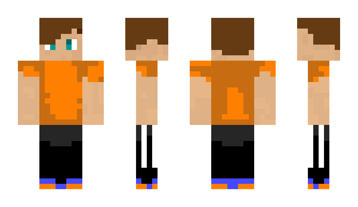 AstroOrange1 Minecraft Skin