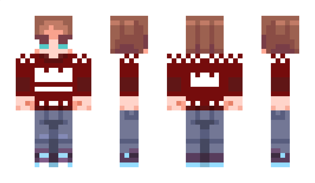 UltraTeal Minecraft Skin