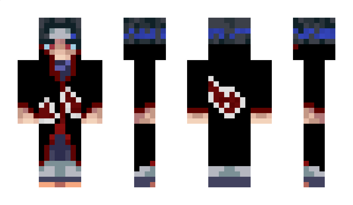 IItachiUchiha Minecraft Skin