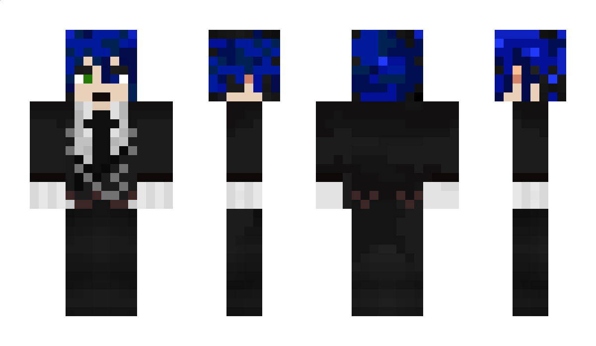 SilverBlack Minecraft Skin