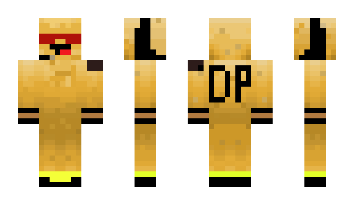 DiscoPotato69 Minecraft Skin