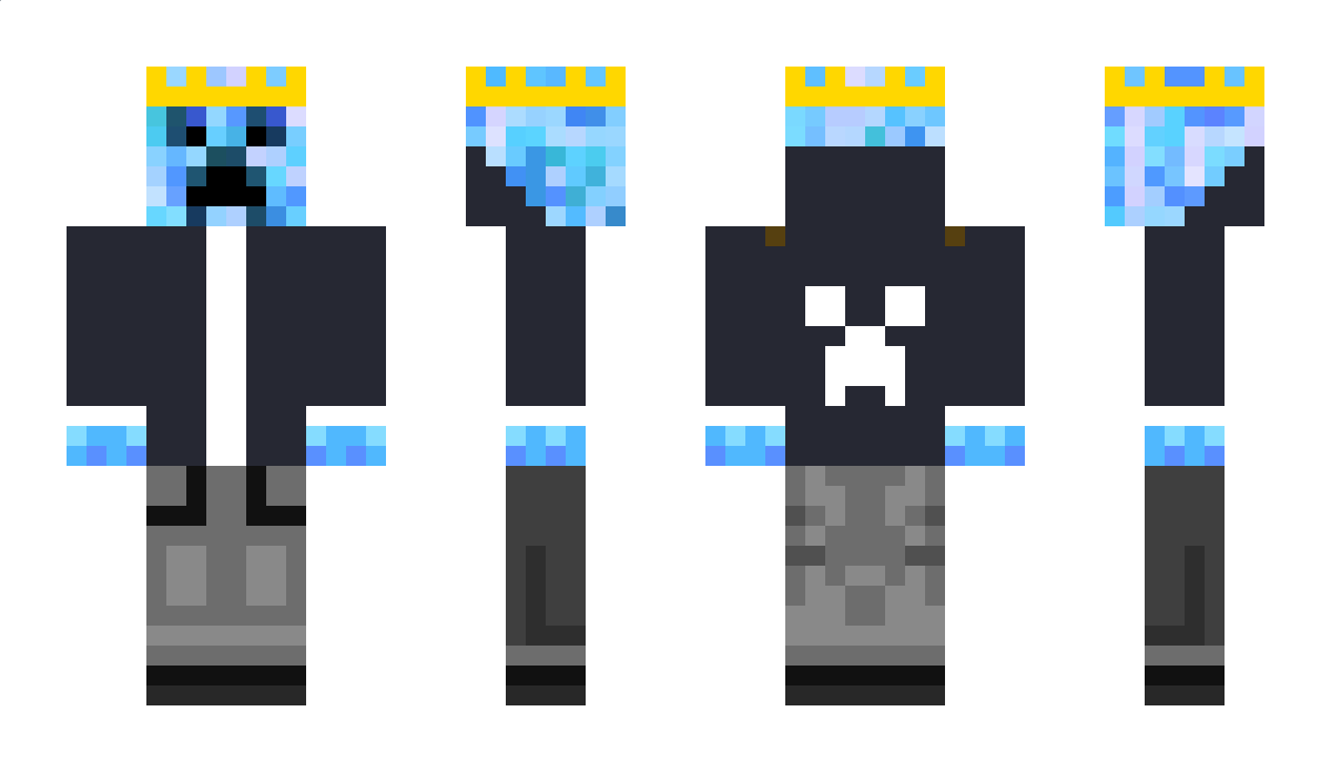 InfluxWave Minecraft Skin