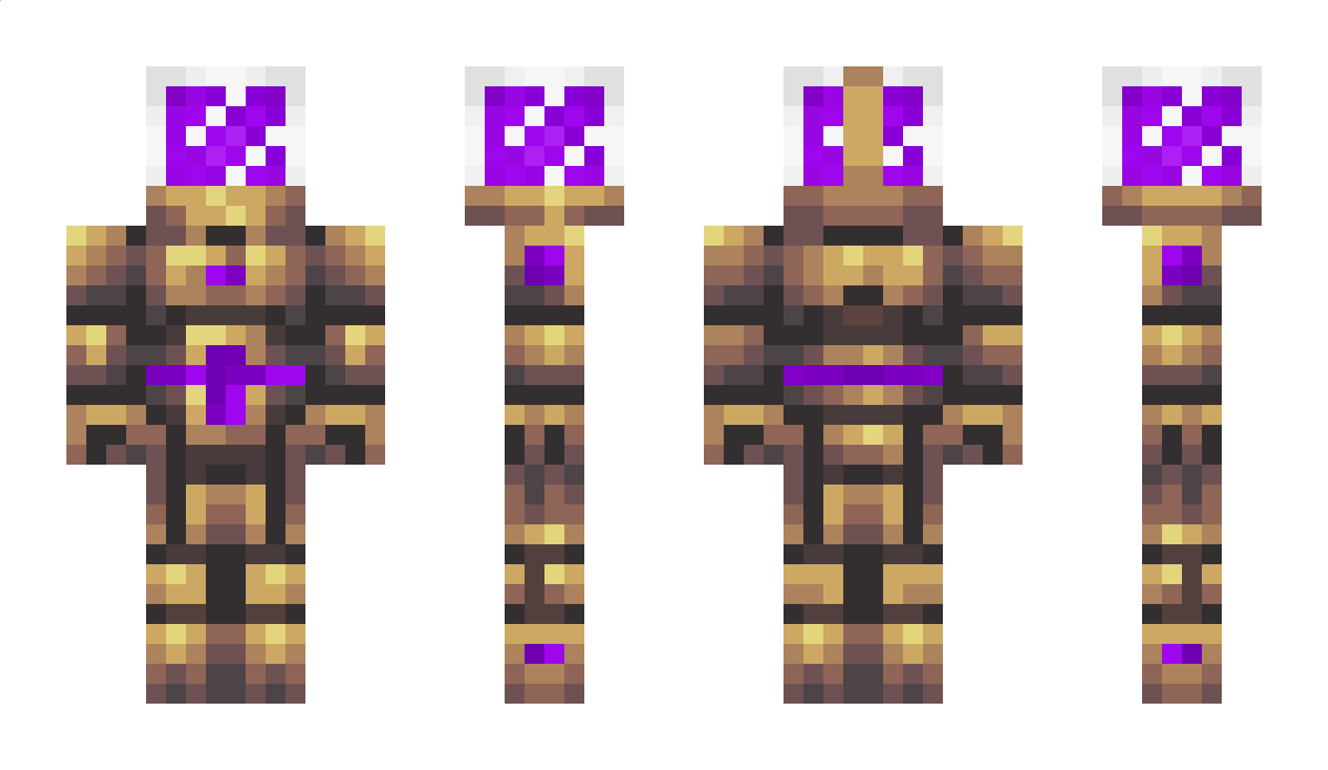 purpleglass Minecraft Skin