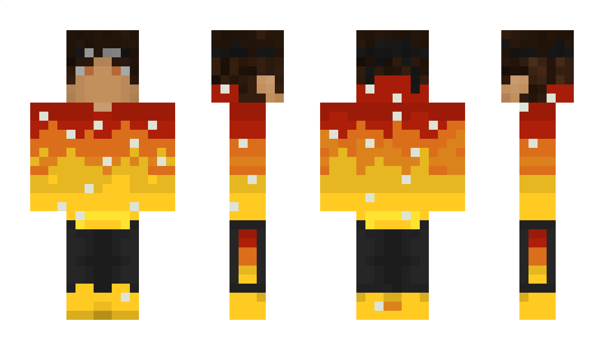 Fireverse Minecraft Skin