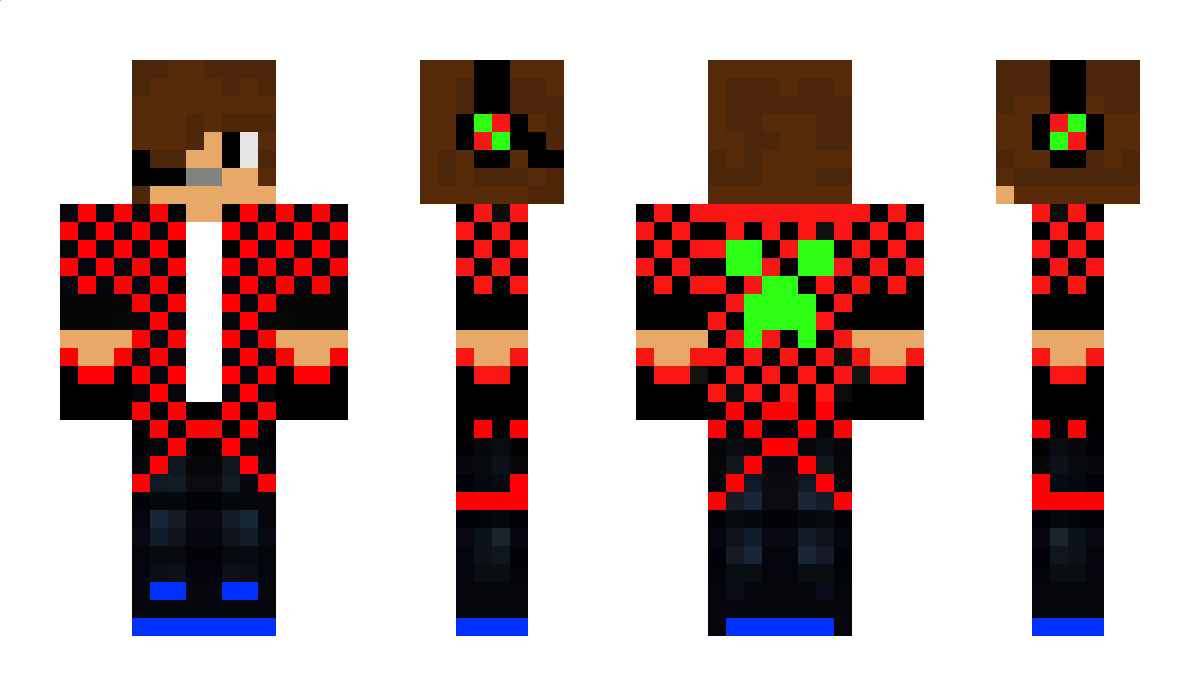 PuckRedFlix Minecraft Skin