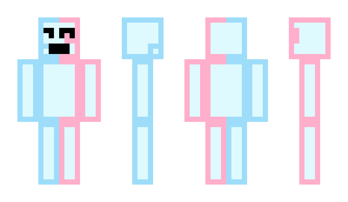 Holografical Minecraft Skin