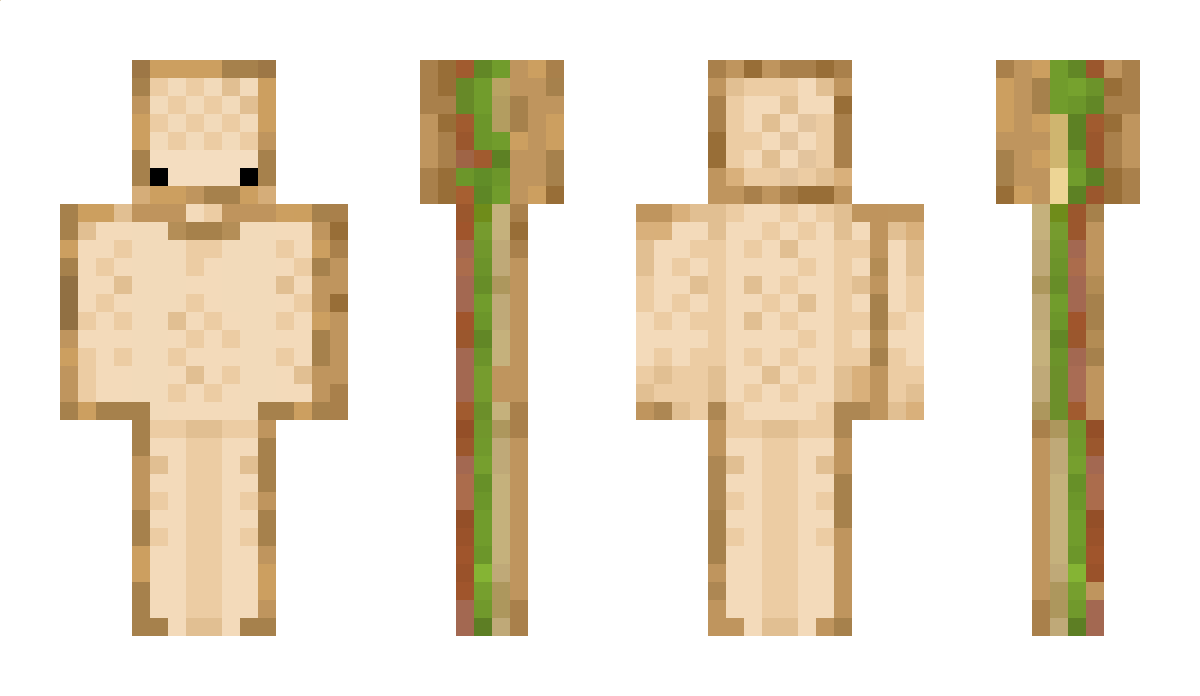 breadd Minecraft Skin