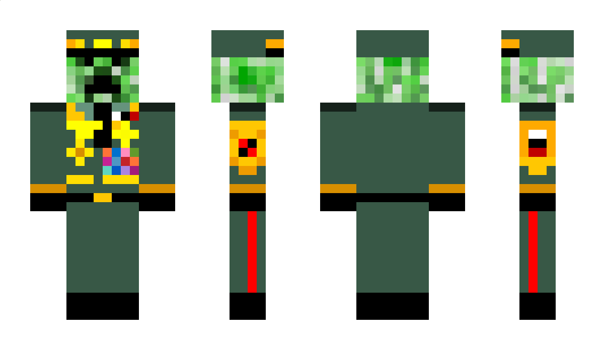 Creeper_Block Minecraft Skin