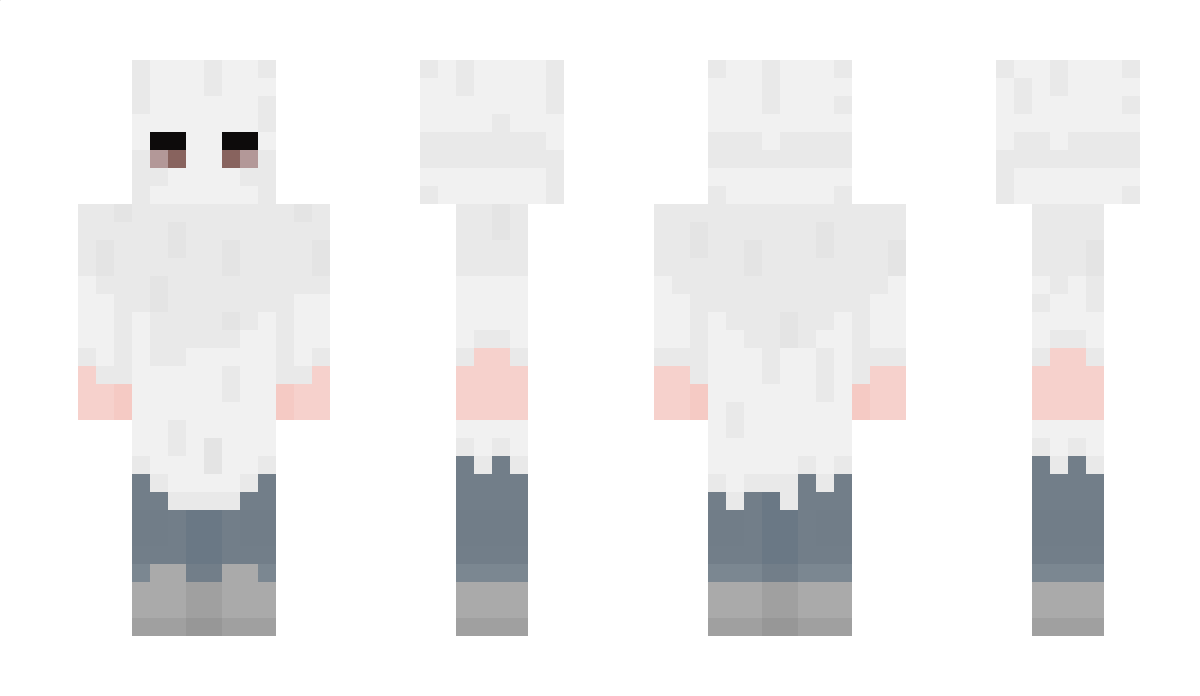 GhostWhite_ Minecraft Skin