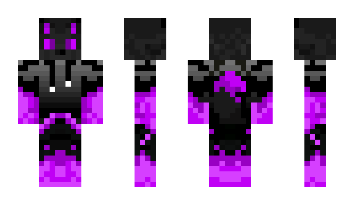 EndyTheBlackFox Minecraft Skin