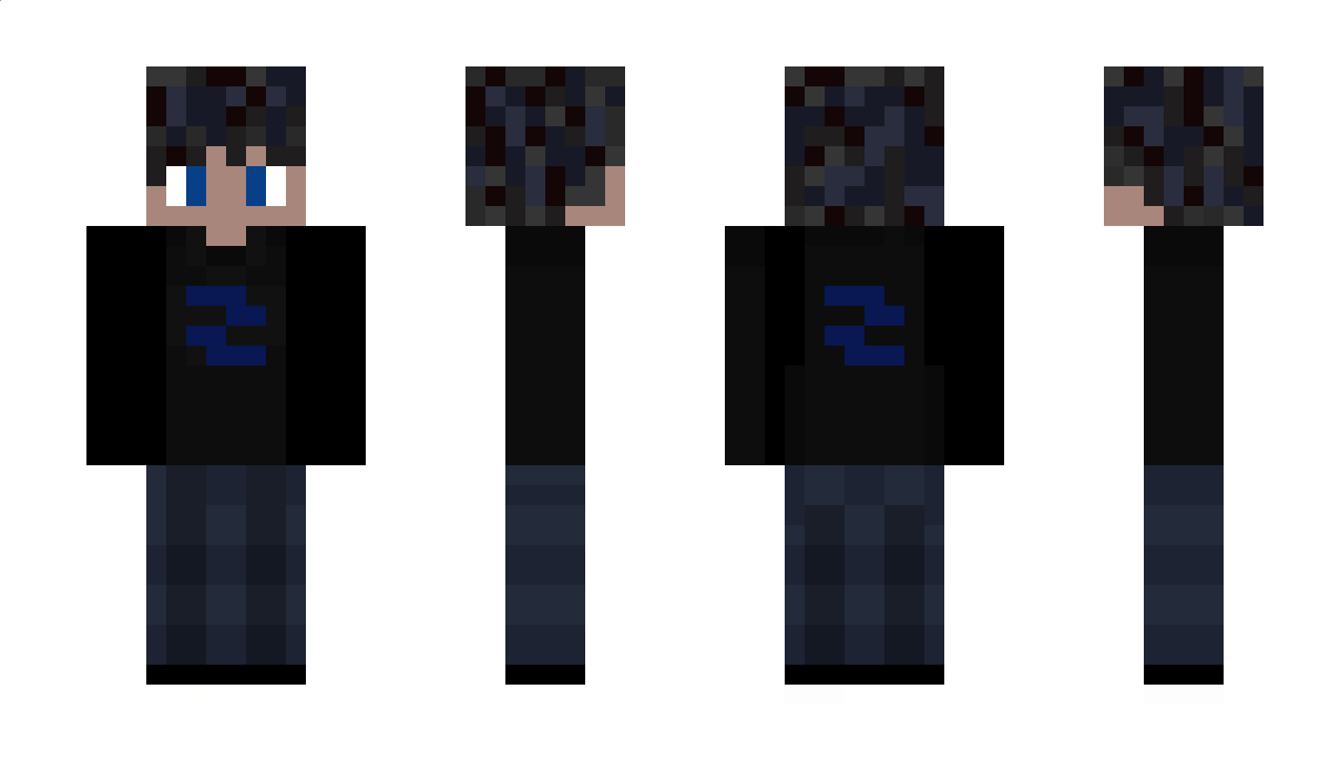 Sinisalama Minecraft Skin