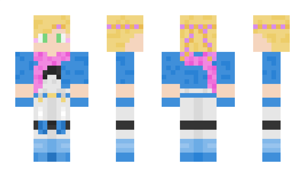 WolfBlue Minecraft Skin