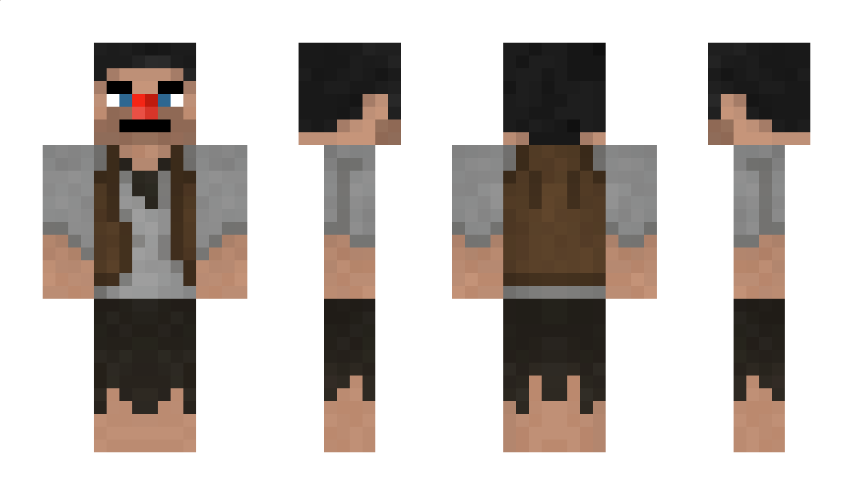 HoboClown Minecraft Skin