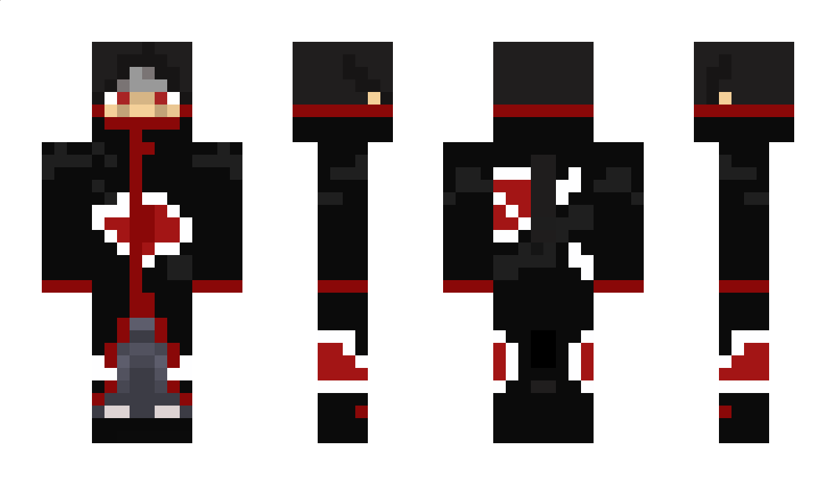 Itachi1 Minecraft Skin