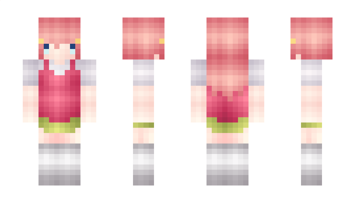 NakanoItsuki Minecraft Skin