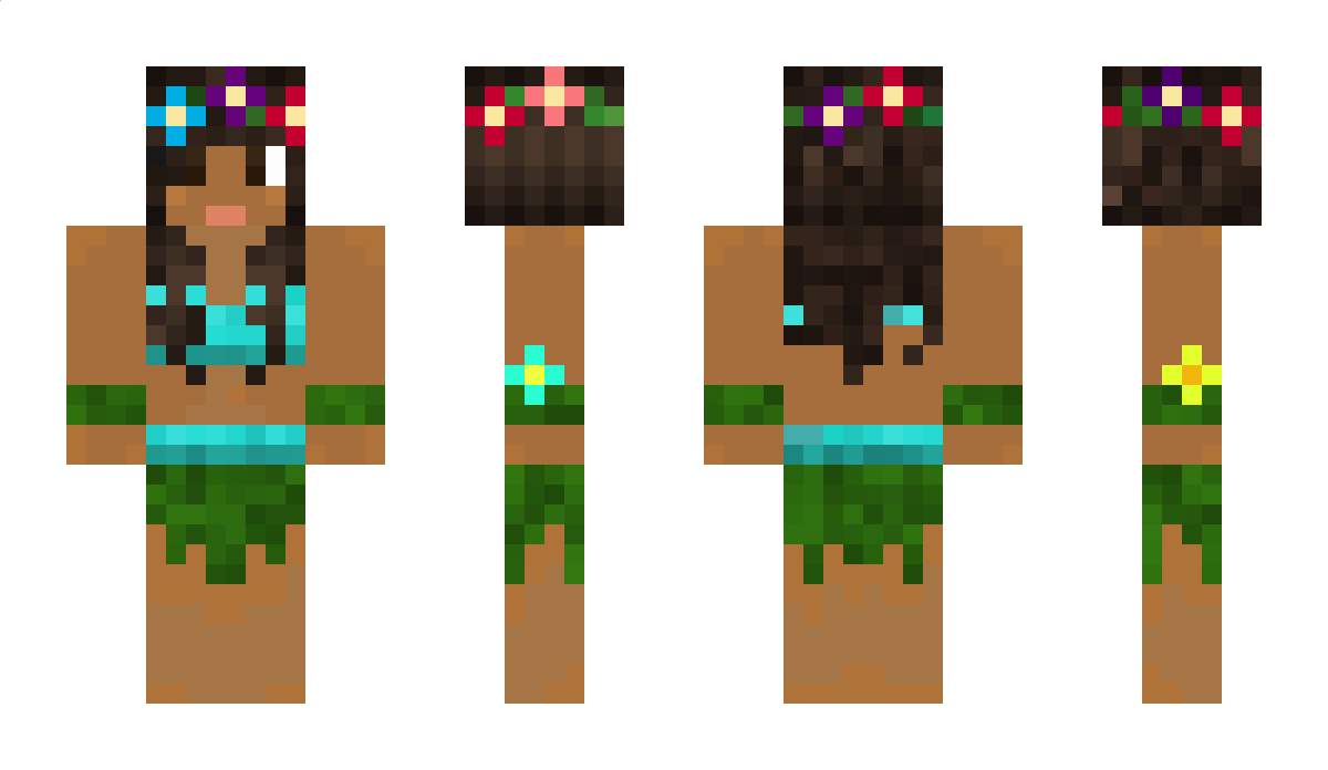 luau Minecraft Skin