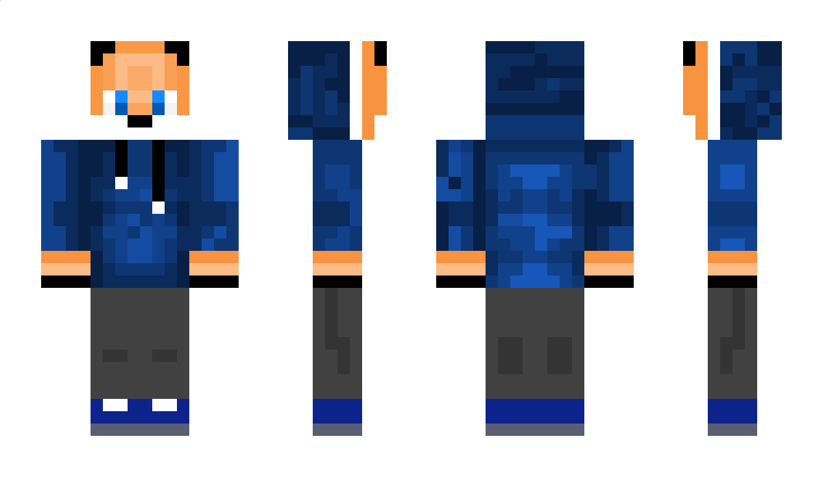 IsejalFox Minecraft Skin