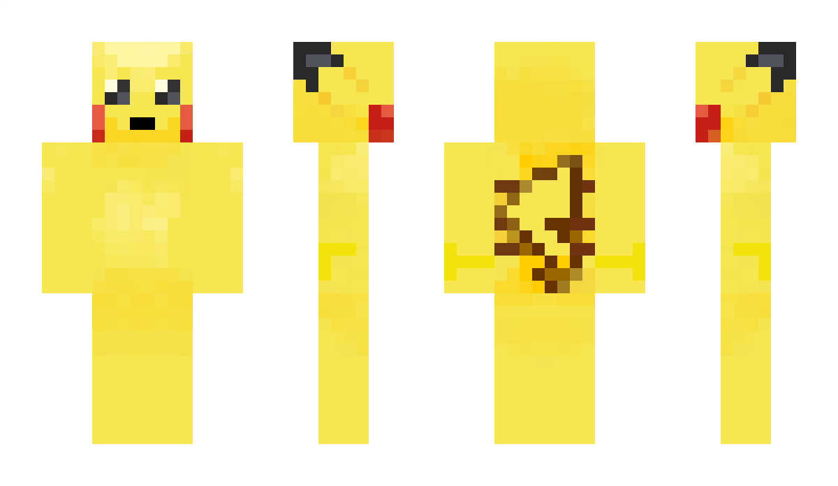 pikahcu Minecraft Skin