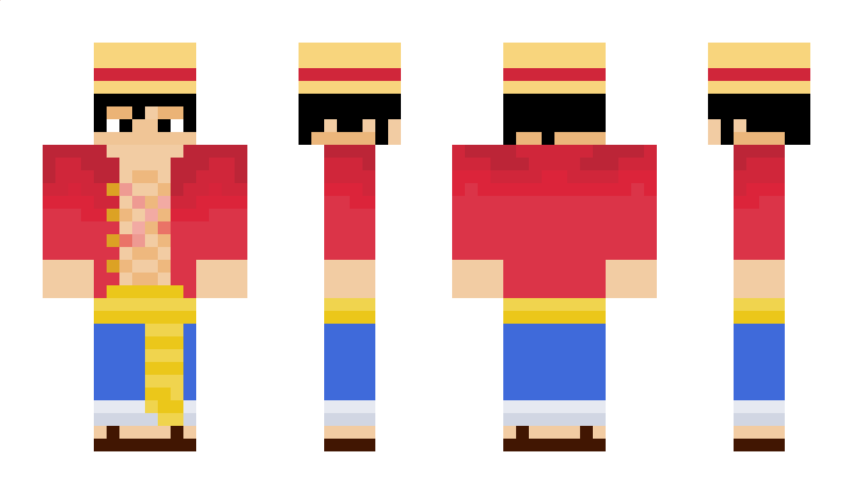 MonkeyDLuffy231 Minecraft Skin