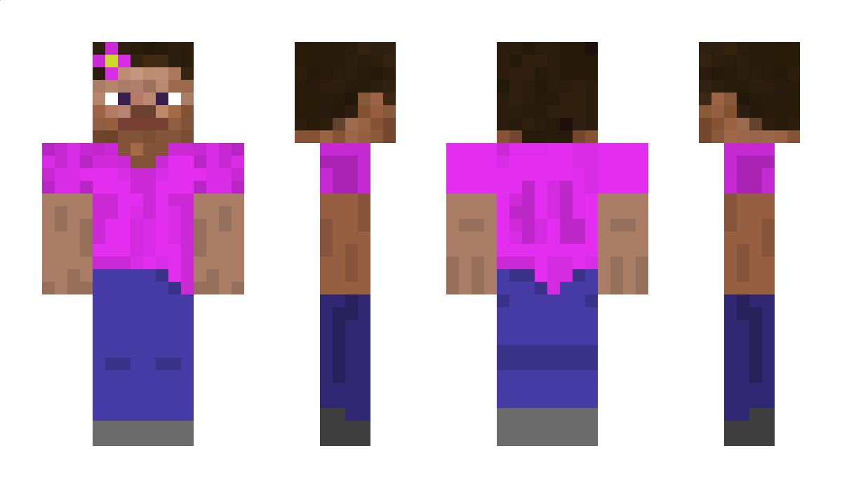 Message Minecraft Skin