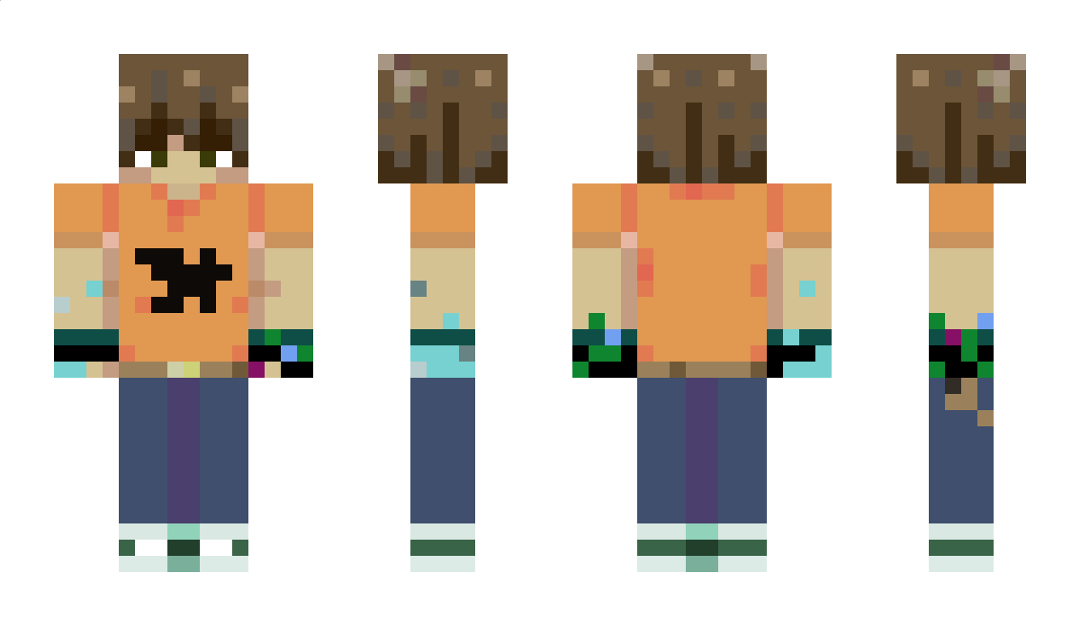 PoseidenWazHere Minecraft Skin