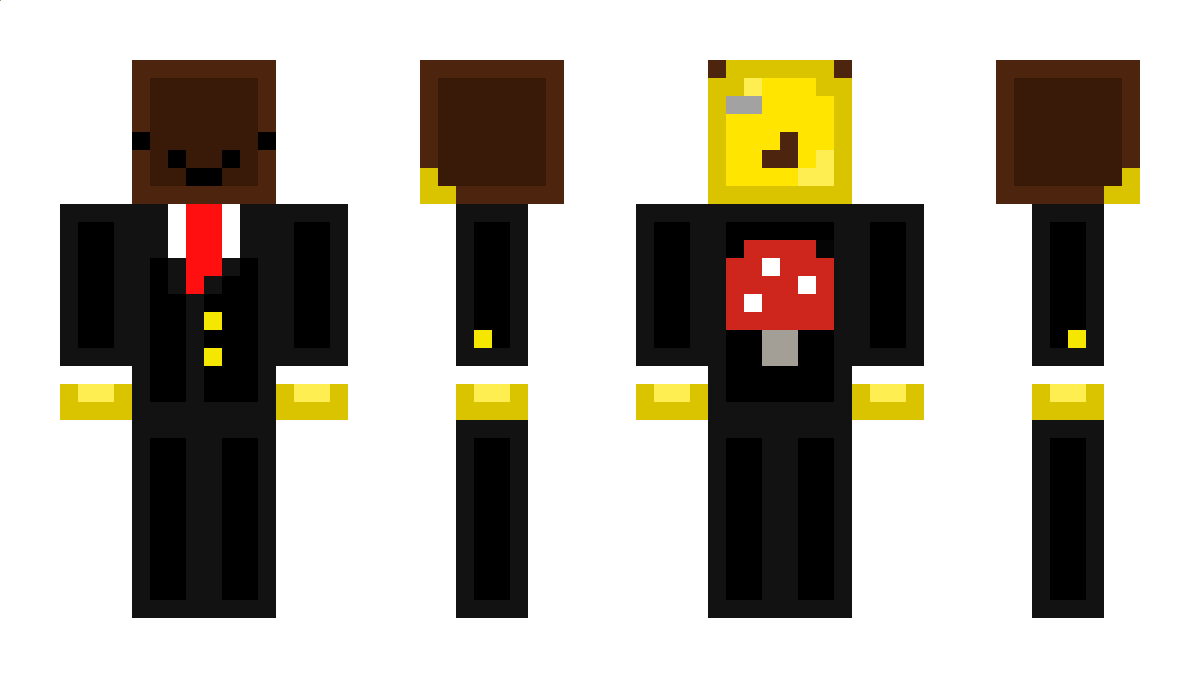 MrGoldenToilet Minecraft Skin