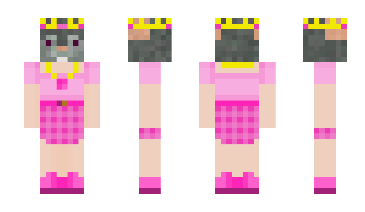 thiccbaddie Minecraft Skin