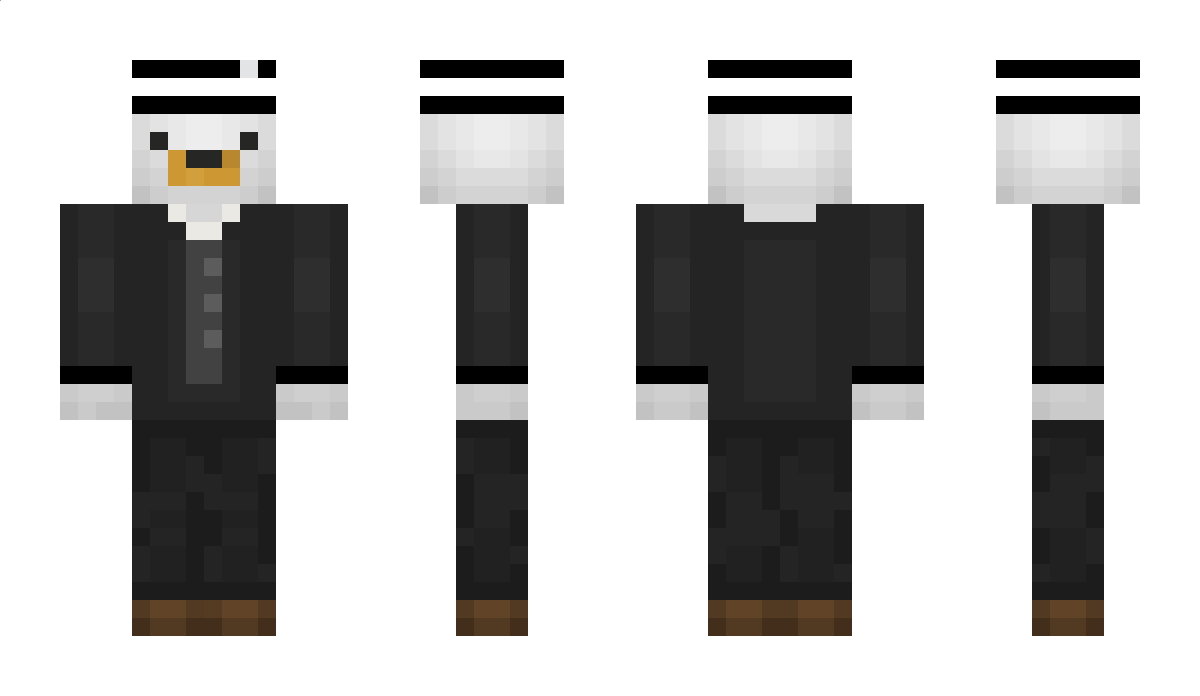 BiznesBear Minecraft Skin