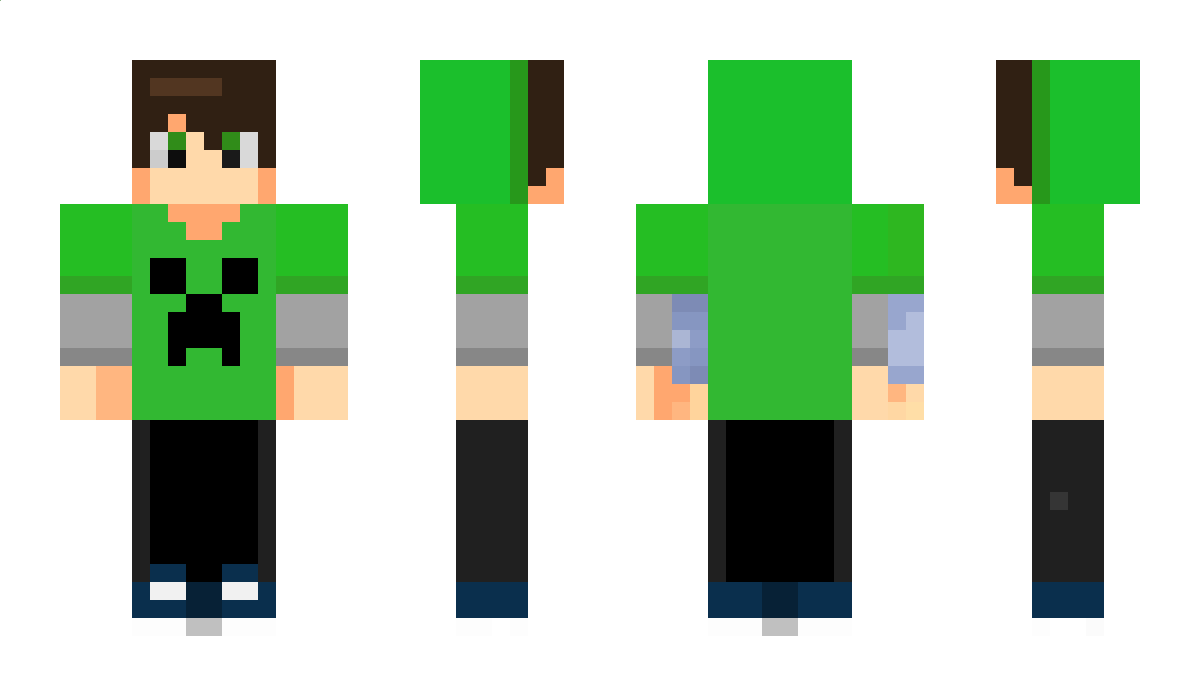 CreeperMan8587 Minecraft Skin