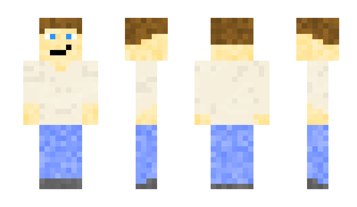 Blockyheadman Minecraft Skin