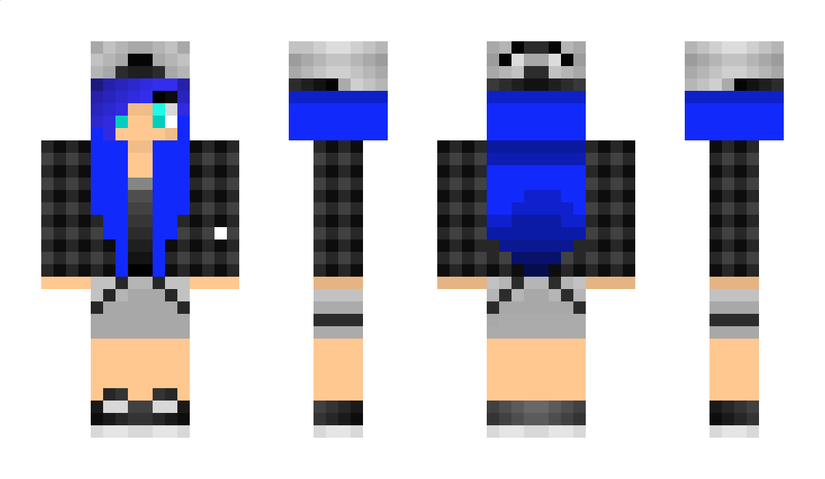 BlueGirl200 Minecraft Skin