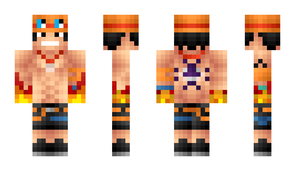 PortgasDAce Minecraft Skin