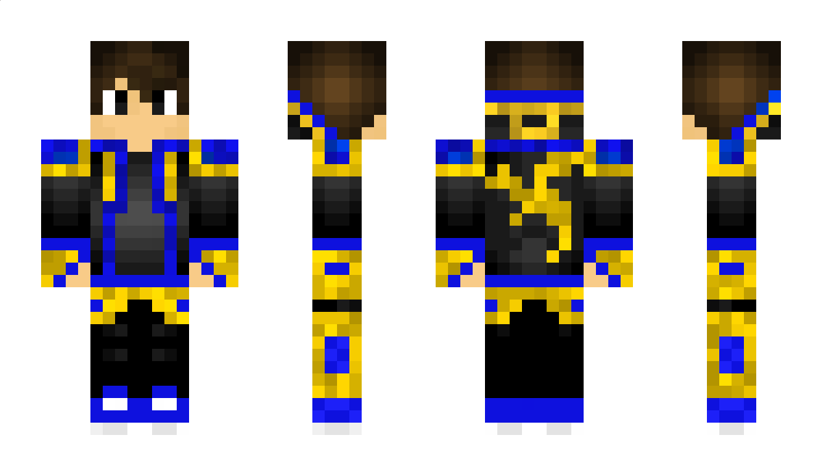 yellowcraft Minecraft Skin