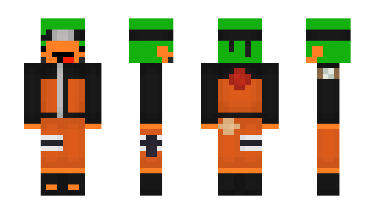 Zmarchewkowany Minecraft Skin