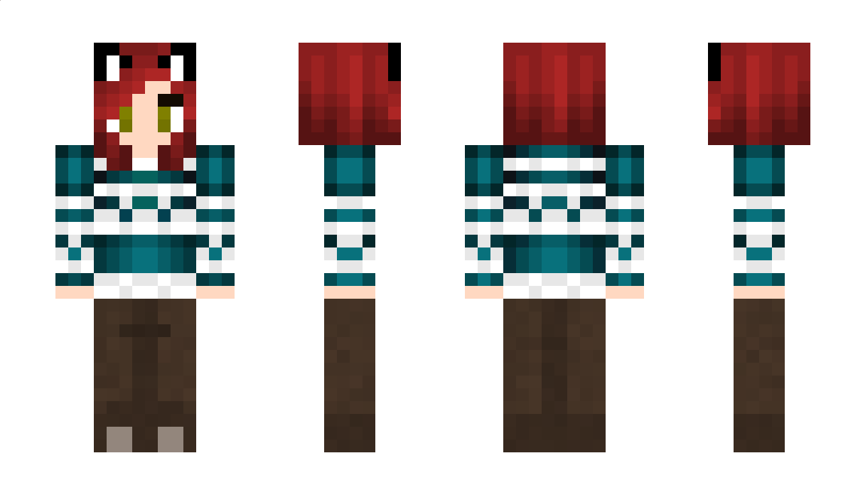 TeddykatDERPS Minecraft Skin