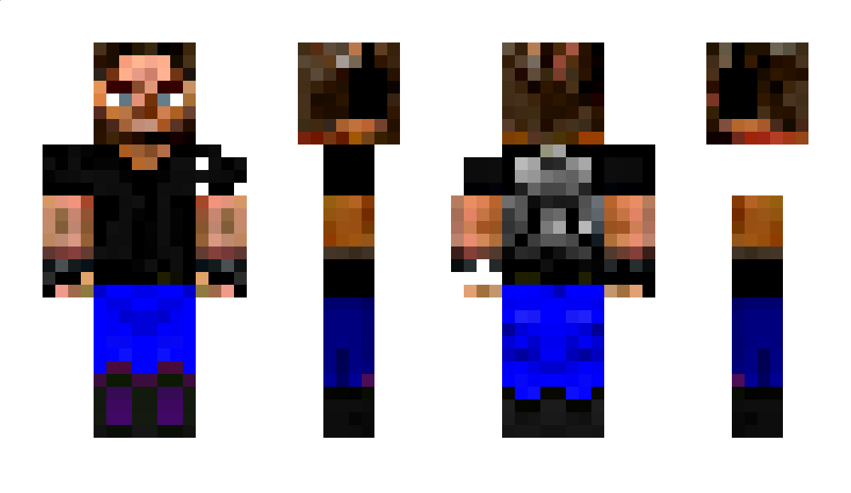 Blue2 Minecraft Skin