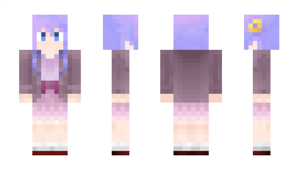 Ame_Hitomi Minecraft Skin