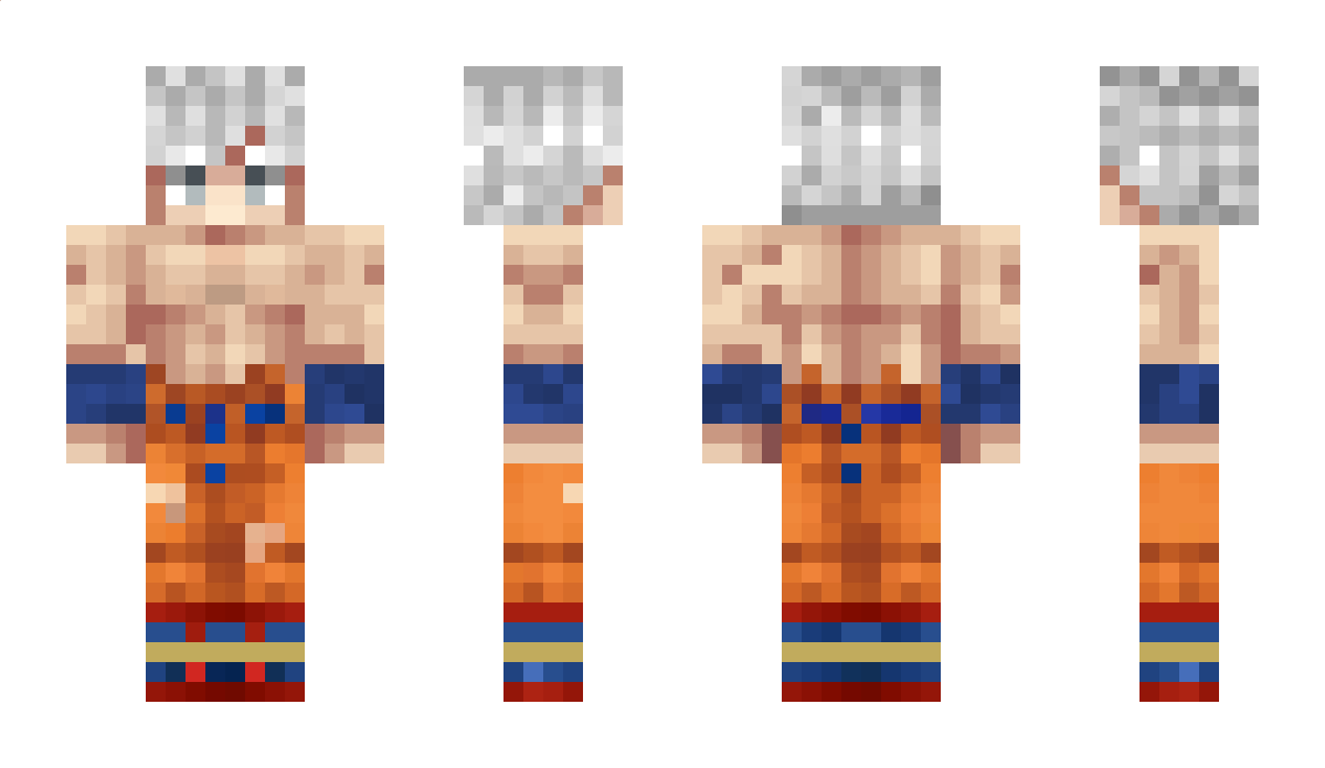 UI_Goku Minecraft Skin