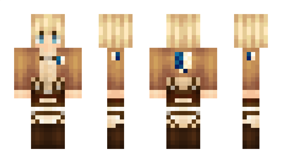 AttackOnTitan Minecraft Skin