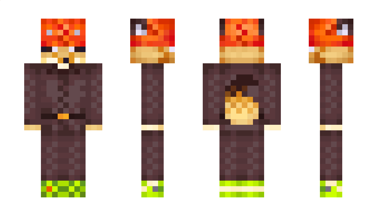 VIBHUFOX Minecraft Skin