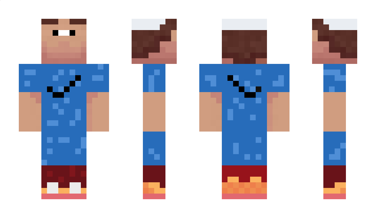 9001k Minecraft Skin