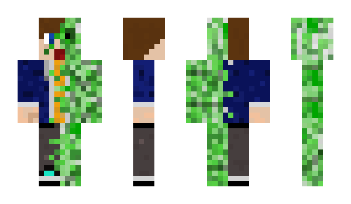 CreepyHDTV Minecraft Skin