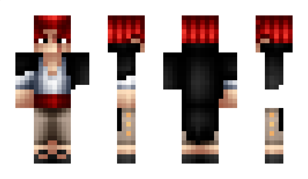 ARedHairedPirate Minecraft Skin