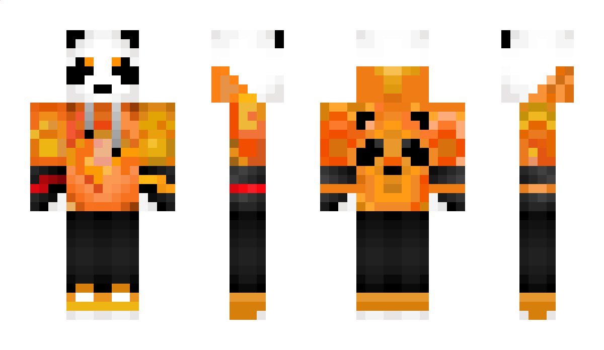 PandaMaster Minecraft Skin