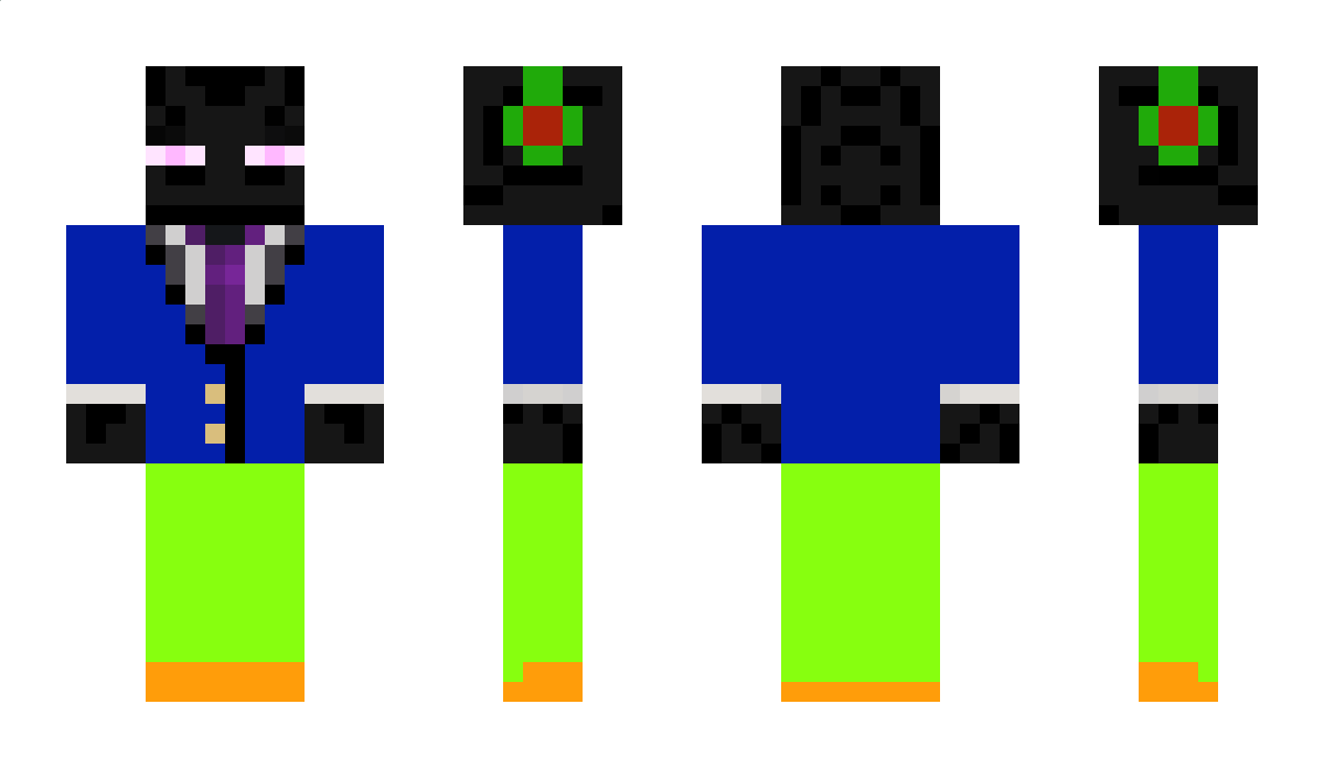 EndermanRGB Minecraft Skin